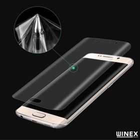 Winex Samsung Galaxy J7 Core Sadece Ön Hayalet Kılıflı Kesim Ekran Koruyucu Kaplama
