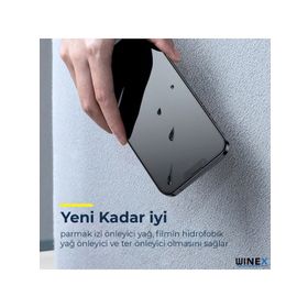 Winex Sony Xperia 1 Ön Darbe Emici HD Ekran Koruyucu Kaplama