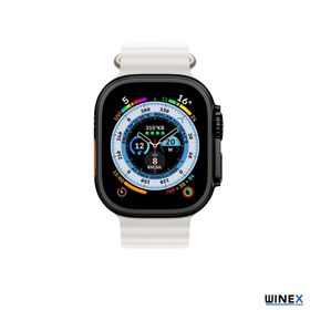 Winex T800 Ultra 2023 Android İos Uyumlu Akıllı Saat Siyah Kasa Siyah Kordon