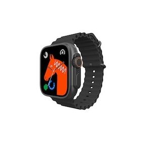 Winex T800 Ultra 2023 Android İos Uyumlu Akıllı Saat Siyah Kasa Siyah Kordon