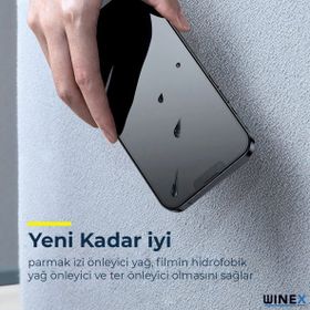 Winex Tecno Phantom X2 Pro 5G Sadece Ön Darbe Emici HD Ekran Koruyucu Kaplama