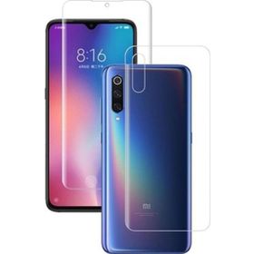 Winex Xiaomi Mi 8 Screen Fingerprint Edition Ön-Arka Darbe Emici HD Ekran Koruyucu Kaplama