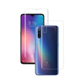 Winex Xiaomi Mi 8 Transparent Ön-Arka Darbe Emici HD Ekran Koruyucu Kaplama
