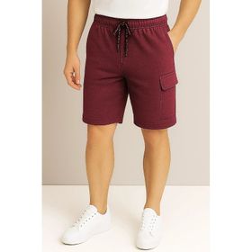 Wingetstar Bordo Kargo Cepli Erkek Şort