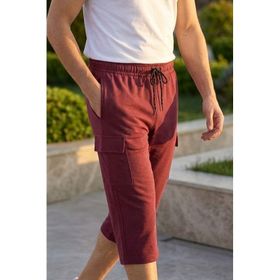 Wingetstar Bordo Kargo Cepli Erkek Şort
