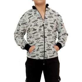 Wingetstar Gri Yazılı Desen Erkek Sweatshirt