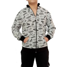 Wingetstar Gri Yazılı Desen Erkek Sweatshirt