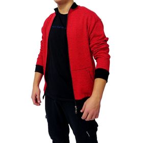 Wingetstar Kırmızı Kırçıllı Desen Erkek Sweatshirt