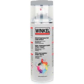 Winkel RAL 9006 Gri 700 Derece Yüksek Isıya Dayanıklı Sprey Boya