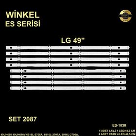 Winkel SET-2087 LG 49 inç TV Bar Led Takımı
