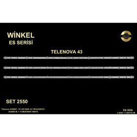 Winkel SET-2550 Sunny 43 inç TV Bar Led Takımı