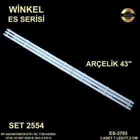 Winkel SET-2554 Arçelik 43 inç TV Bar Led Takımı