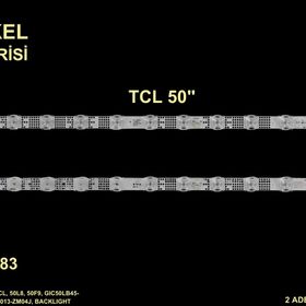 Winkel SET-2583 TCL 50 inç TV Bar Led Takımı