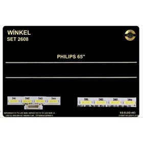 Winkel SET-2608 Philips 65 inç TV Bar Led Takımı