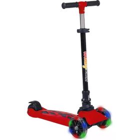 Winky WSC1-L Işıklı Kırmızı Scooter
