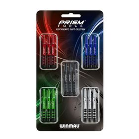 Winmau 8118 5 Set 15 Adet Prism Force Şaft Kolleksiyonu