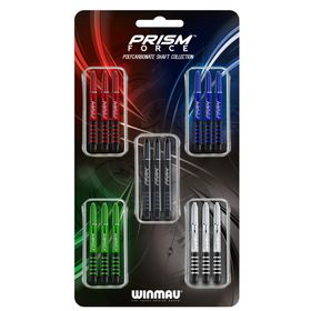 Winmau 8118 5 Set 15 Adet Prism Force Şaft Kolleksiyonu