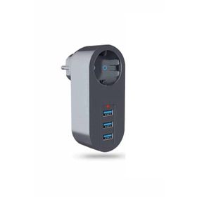 Winnboss 3400 Tekli Akım Korumalı 3 Adet Usb Girisli Priz