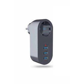 Winnboss 3400 Tekli Akım Korumalı 3 Adet Usb Girisli Priz