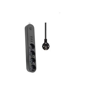 Winnboss 3402 3 USB 4 Priz Akım Korumalı Priz