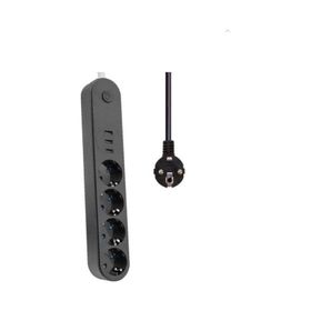 Winnboss 3402 3 USB 4 Priz Akım Korumalı Priz