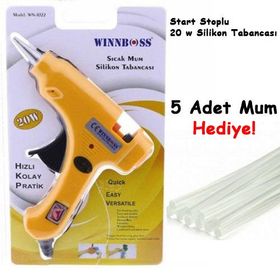Winnboss Wn-1022S 20 Watt Sıcak Silikon Tabancası