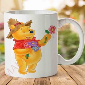 Winnie The Pooh High Quality Png Baskılı Kupa Bardak
