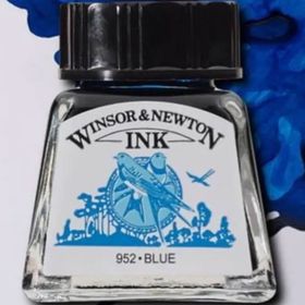 Winsor Newton 032 Blue Çini Çizim Mürekkebi