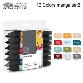 Winsor & Newton 12+1 Promarker Manga Seti