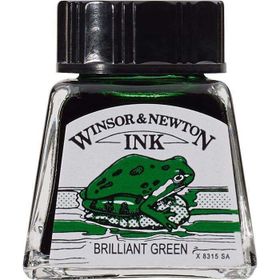 Winsor & Newton 14 ml 046 Brilliant Green Ink Çini Mürekkebi