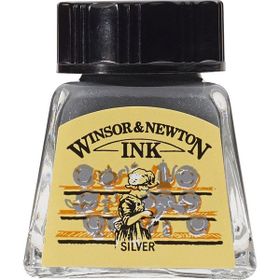 Winsor & Newton 14 ml 617 Silver Ink Çini Mürekkebi