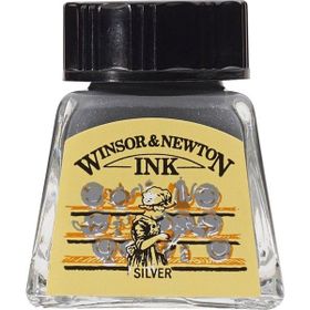Winsor & Newton 14 ml 617 Silver Ink Çini Mürekkebi