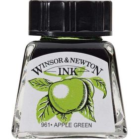 Winsor & Newton 14 ml Apple Green 11 Çini Mürekkebi