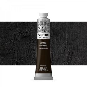 Winsor & Newton 200 ml Ivory Black Winton Yağlı Boya