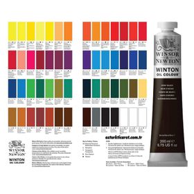 Winsor & Newton 200 ml Scarlet Lake Winton Yağlı Boya