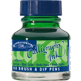 Winsor Newton 294 Leaf Green 30 ml Kaligrafi Mürekkebi