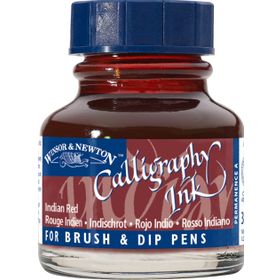 Winsor Newton 317 indian Red 30 ml Kaligrafi Mürekkebi