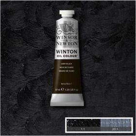 Winsor & Newton 37 ml 25 Lamp Black Yağlı Boya