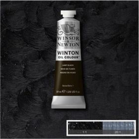 Winsor & Newton 37 ml 25 Lamp Black Yağlı Boya
