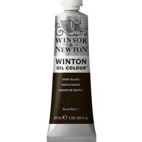 Winsor & Newton 37 ml Ivory Black 331 Winton Yağlı Boya