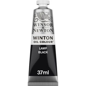 Winsor & Newton 37 ml Lamp Black Winton Yağlı Boya