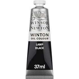 Winsor & Newton 37 ml Lamp Black Winton Yağlı Boya