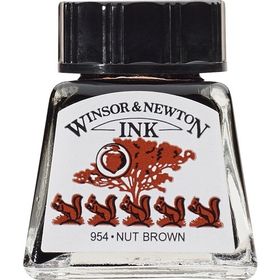 Winsor Newton 441 Nut Brown Çini Çizim Mürekkebi