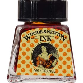 Winsor Newton 449 Orange 14 ml Çizim Mürekkebi