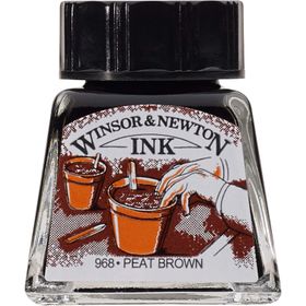 Winsor Newton 469 Peat Brown 14 ml Çizim Mürekkebi