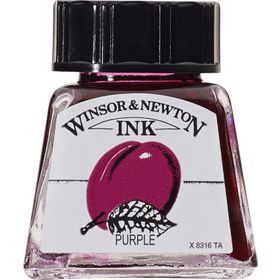 Winsor Newton 542 Purple 14 ml Çizim Mürekkebi