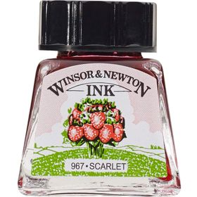 Winsor Newton 601 scarlet 14 ml Çizim Mürekkebi