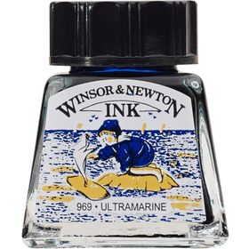 Winsor Newton 660 Ultramarine 14 ml Çizim Mürekkebi
