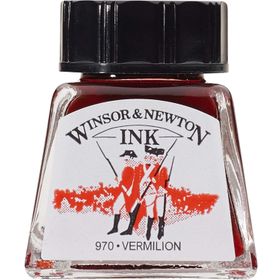Winsor Newton 680 Vermilion 14 ml Çizim Mürekkebi