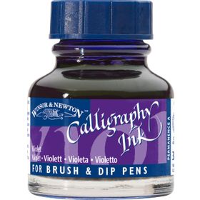 Winsor Newton 688 Violet 30 ml Kaligrafi Mürekkebi